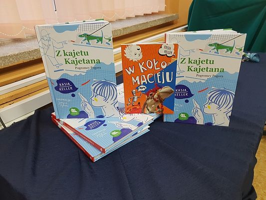 Grafika #4: Spotkanie autorskie z panią Katarzyną Keller