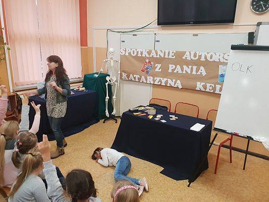 Grafika #5: Spotkanie autorskie z panią Katarzyną Keller