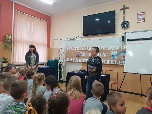 Grafika #12: Spotkanie autorskie z panią Katarzyną Keller