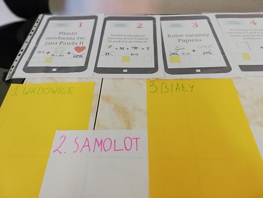 Grafika #5: Konkurs wiedzy o Janie Pawle II