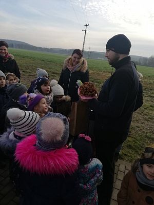 Grafika #5: WIZYTA W JEDNOSTCE OSP LEŚNICE.