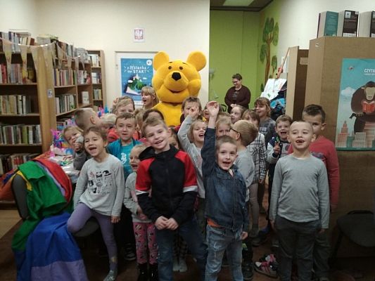 Grafika #0: WIZYTA W BIBLIOTECE PUBLICZNEJ W POGORZELICACH