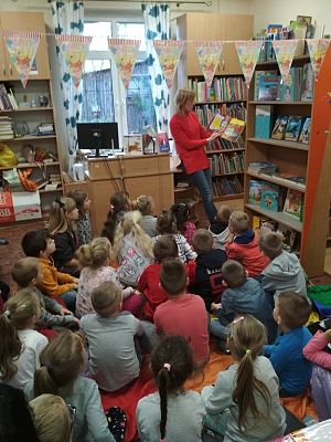 Grafika #5: WIZYTA W BIBLIOTECE PUBLICZNEJ W POGORZELICACH