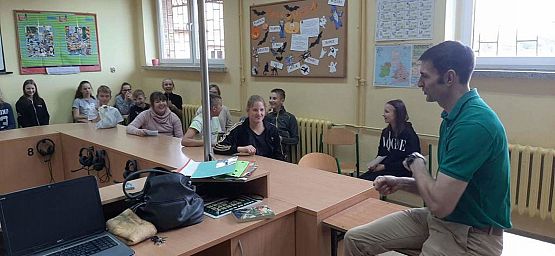 Grafika #1: Native Speaker w naszej szkole!!!