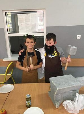 Grafika #4: Uczta greckich bogów