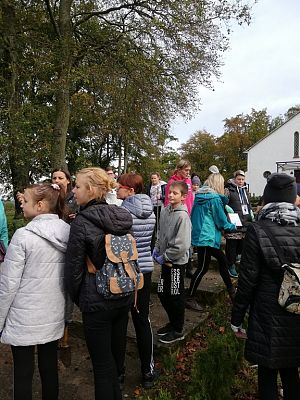 Grafika #3: Wsparliśmy akcję "Wspólne sadzenie żonkili" w Pogorzelicach