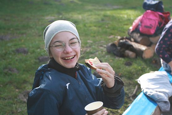 Grafika #16: Wycieczka klasy VI nad jezioro Brody