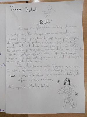 Grafika #2: "Podaruj wiersz" - I ogólnopolska akcja społeczna Fundacji im. Z. Herberta