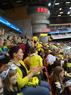 Grafika #6: Mecz koszykówki na Ergo Arenie.