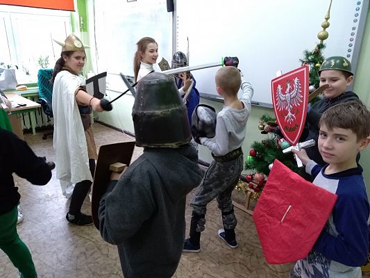 Grafika #4: Rycerze na lekcji historii