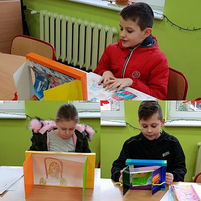 Grafika #2: MAGICZNE OPOWIEŚCI Z MAGICZNEJ SKRZYNKI - CZYLI BAŚNIE Z TEATRU KAMISHIBAI