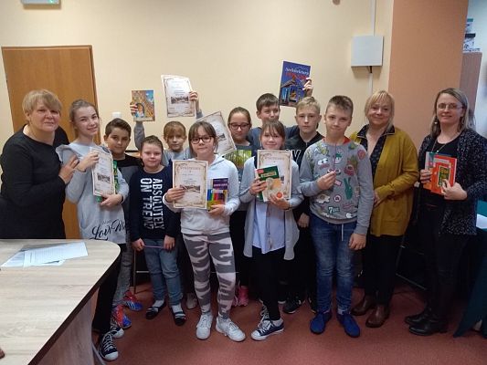 Grafika #0: Laureaci III Szkolnego Konkursu Pięknego Czytania dla klas IV - VI