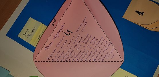 Grafika #3: Lapbook - czyli książka na kolana. Ciekawe podsumowanie omawianej lektury.