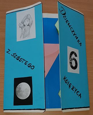 Grafika #1: Lapbook - czyli książka na kolana. Ciekawe podsumowanie omawianej lektury.