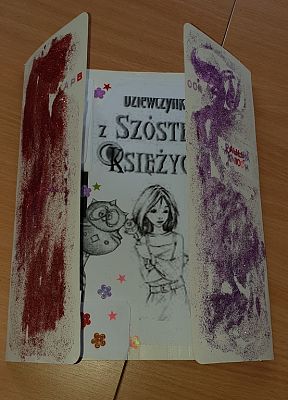 Grafika #7: Lapbook - czyli książka na kolana. Ciekawe podsumowanie omawianej lektury.