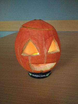 Grafika #3: Podsumowanie konkursu na dyniowy lampion