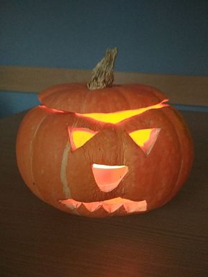 Grafika #9: Podsumowanie konkursu na dyniowy lampion