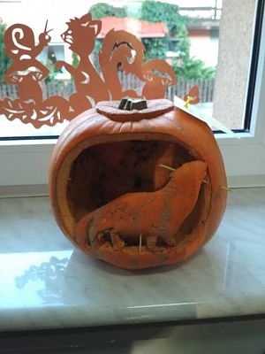 Grafika #11: Podsumowanie konkursu na dyniowy lampion