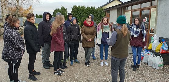 Grafika #1: WIZYTA W SCHRONISKU "BAJER" W MAŁOSZYCACH