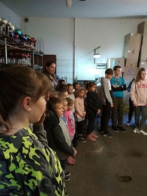 Grafika #2: Wycieczka do Fabryki Bombek Choinkowych w Koszalinie.