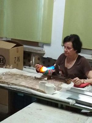 Grafika #7: Wycieczka do Fabryki Bombek Choinkowych w Koszalinie.