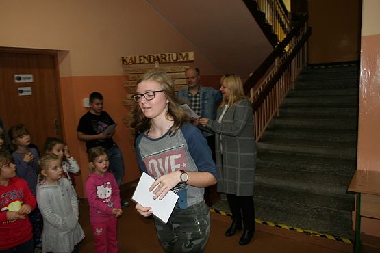 Grafika #12: Apel podsumowujący miesiąc samorządowy klasy IV