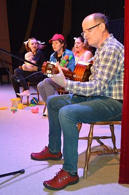 Grafika #0: Kabaret Leśni Skauci na ogólnopolskim festiwalu teatralnym.