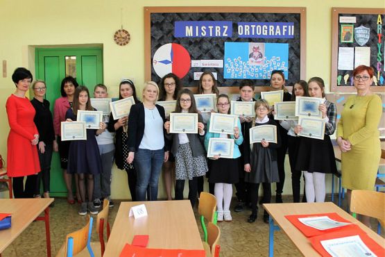 Grafika #0: GMINNY KONKURS ORTOGRAFICZNY "MISTRZ ORTOGRAFII"