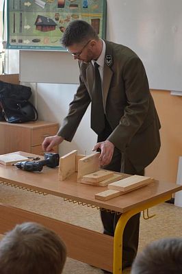 Grafika #5: Spotkanie z Leśnikiem - sokolnikiem