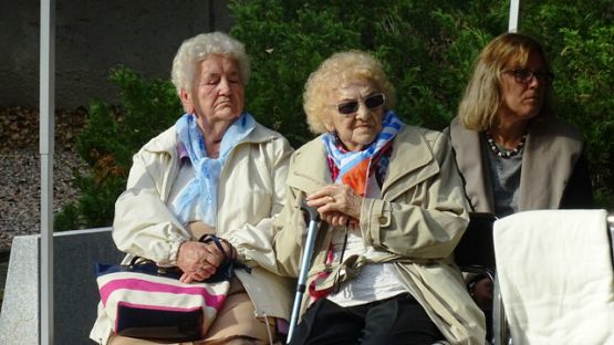 Grafika #3: Uroczystości na cmentarzu w Krępie Kaszubskiej