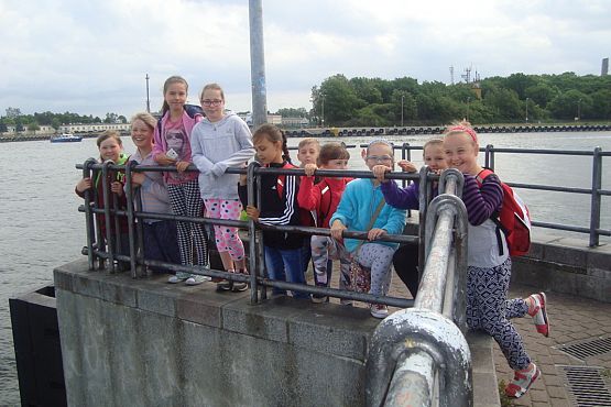 Grafika #5: Wycieczka klasy IV do Straży Granicznej w Gdańsku-Westerplatte