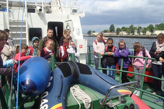 Grafika #8: Wycieczka klasy IV do Straży Granicznej w Gdańsku-Westerplatte