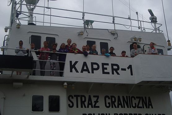 Grafika #11: Wycieczka klasy IV do Straży Granicznej w Gdańsku-Westerplatte