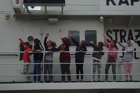 Grafika #12: Wycieczka klasy IV do Straży Granicznej w Gdańsku-Westerplatte