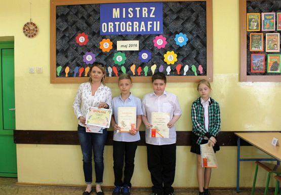 Grafika #0: GMINNY KONKURS MISTRZ ORTOGRAFII