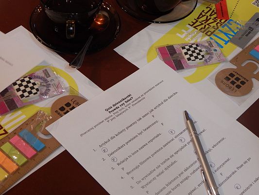 Grafika #0: Warsztaty dziennikarskie w Bibliotece Miejskiej w Lęborku