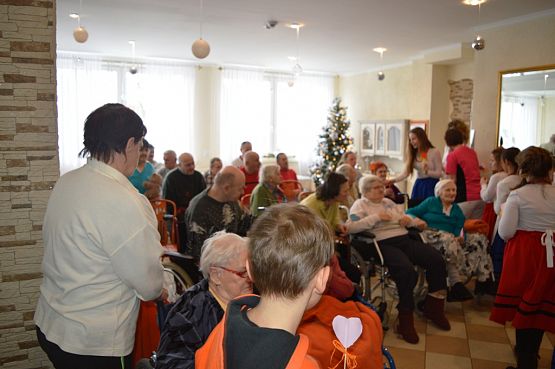 Grafika #4: Jasełka w Domach Pomocy Społecznej