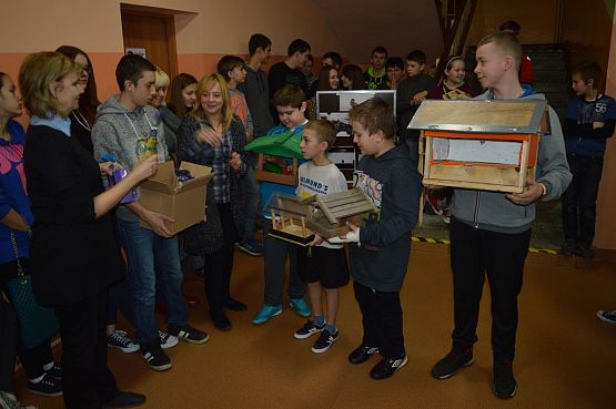 Grafika #2: Koło Przyjaciół Przyrody - Konkurs na najpiękniejszy paśnik.