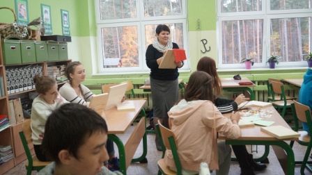 Grafika #1: KLASA III GIMNAZJUM ZREALIZOWAŁA KOLEJNY PROJEKT.