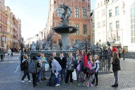 Grafika #7: Wycieczka klasy V do Gdańska