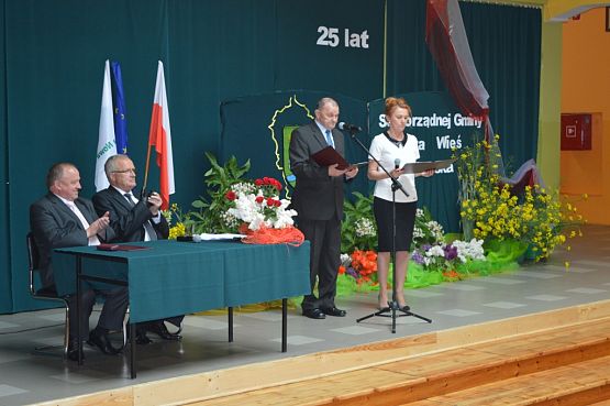 Grafika #1: 27.V.2015 25-lecieSamorządu w Gminie