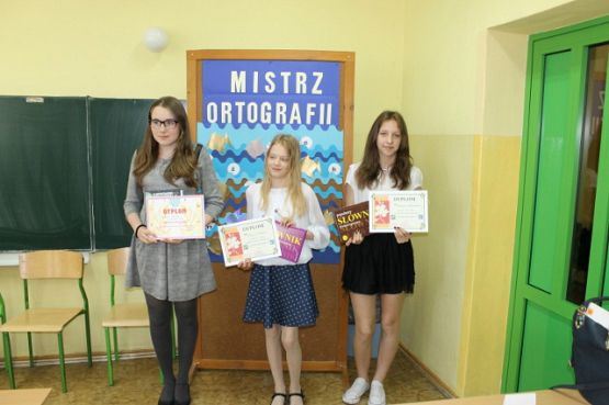 Grafika #2: GMINNY KONKURS ORTOGRAFICZNY "MISTRZ ORTOGRAFII"