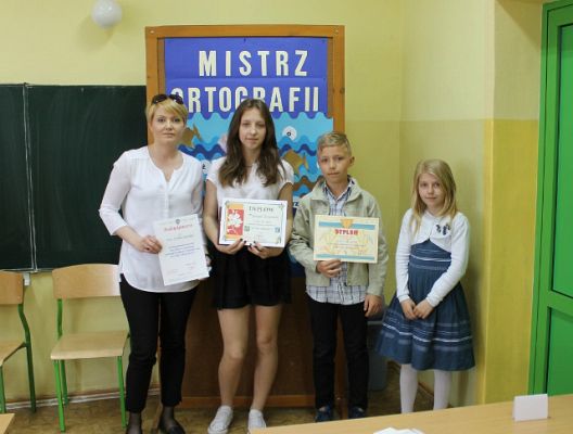 Grafika #0: GMINNY KONKURS ORTOGRAFICZNY "MISTRZ ORTOGRAFII"