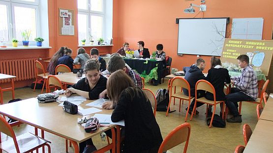 Grafika #7: GMINNY KONKURS MATEMATYCZNY DRUŻYN.