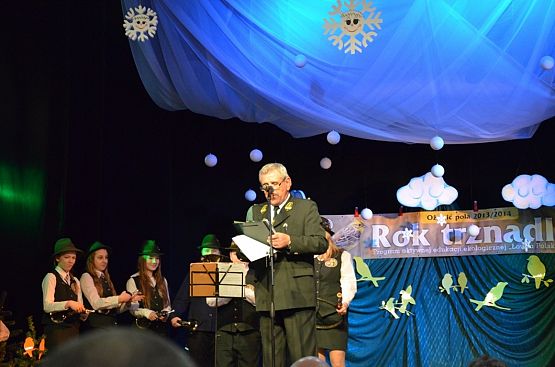 Grafika #2: Finał Regionalny w Człuchowie Ogólnopolskiego Programu Ekologicznego Ożywić Pola 2013/2014-Rok trznadla pod patronatem Polskiego Związku Łowieckiego i miesięcznika Łowiec Polski- 4 marzec 2015r.