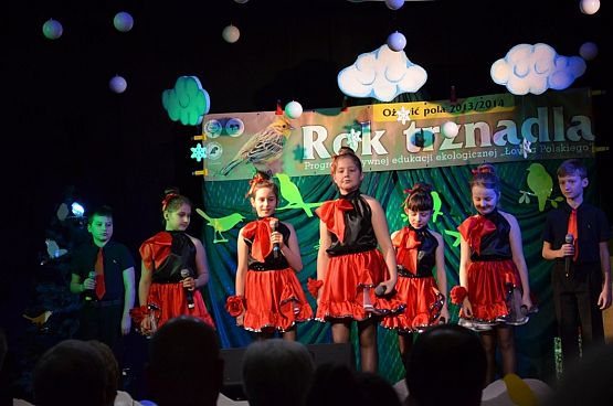 Grafika #5: Finał Regionalny w Człuchowie Ogólnopolskiego Programu Ekologicznego Ożywić Pola 2013/2014-Rok trznadla pod patronatem Polskiego Związku Łowieckiego i miesięcznika Łowiec Polski- 4 marzec 2015r.