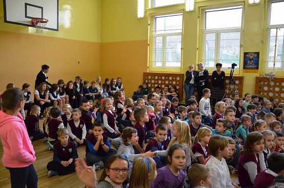 Grafika #3: 28.I.2015 wstęp artystyczne w Szkole Podstawowej nr.6 w Gdyni