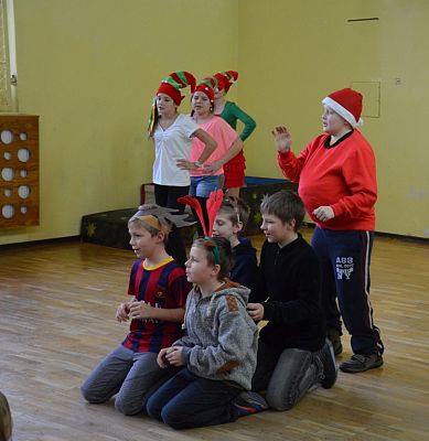 Grafika #10: 28.I.2015 wstęp artystyczne w Szkole Podstawowej nr.6 w Gdyni