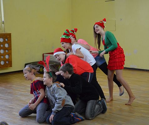 Grafika #11: 28.I.2015 wstęp artystyczne w Szkole Podstawowej nr.6 w Gdyni