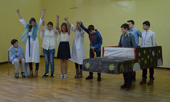 Grafika #16: 28.I.2015 wstęp artystyczne w Szkole Podstawowej nr.6 w Gdyni